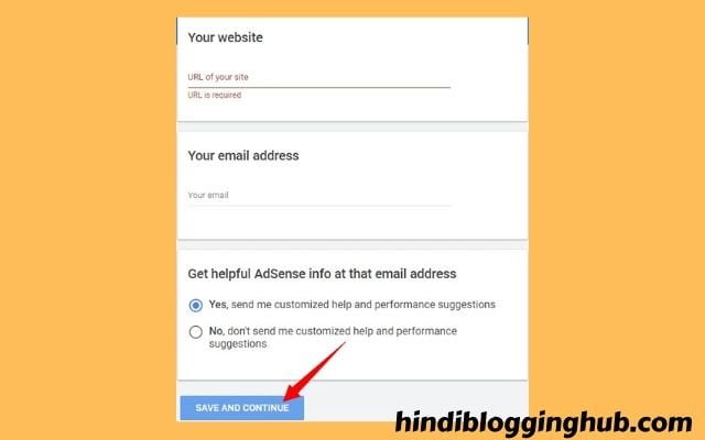 How to create Google AdSense account in Hindi