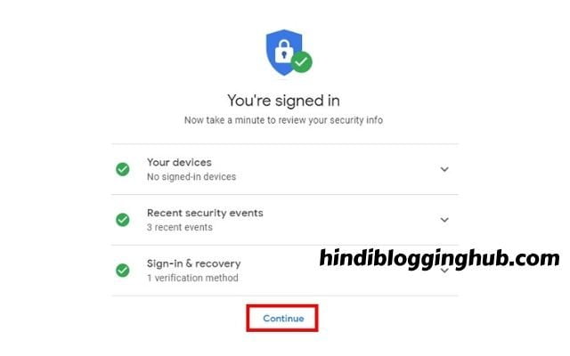 google account recovery kaise kare