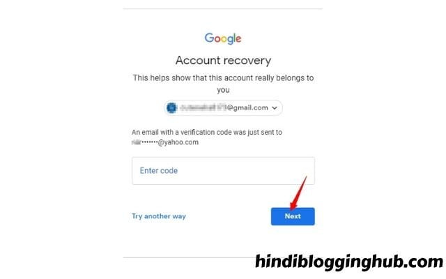email id kaise recover kare