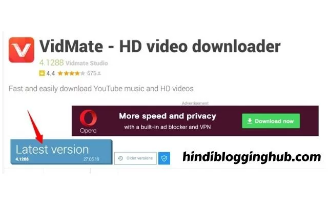 Vidmate download karna hai