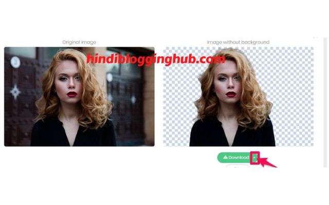 Remove photo background online