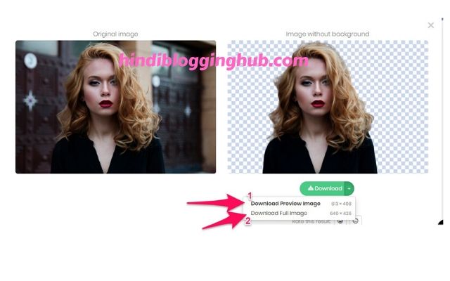 Remove photo background online free