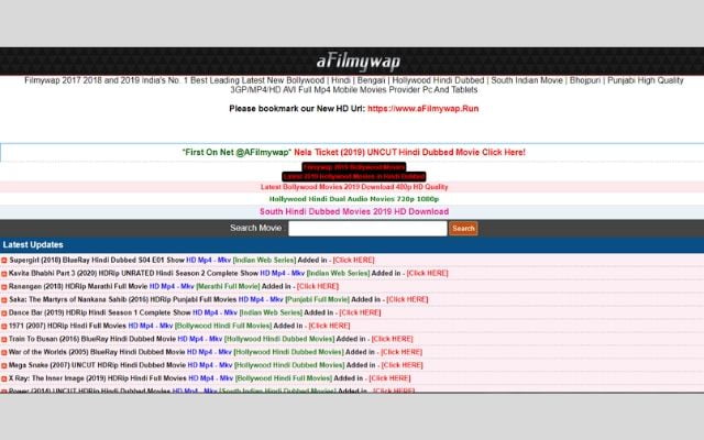 aFilmywap 2022 Download 300mb 480p 720p 1080p Movies