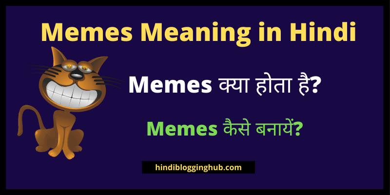 Memes Meaning in Hindi
