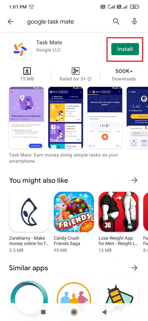 Download Google Task Mate App