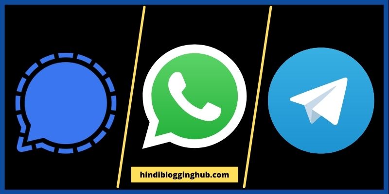 Signal VS WhatsApp VS Telegram