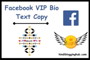 Facebook VIP Bio Text Copy