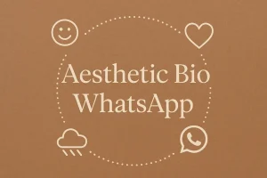 Aesthetic Bio WhatsApp